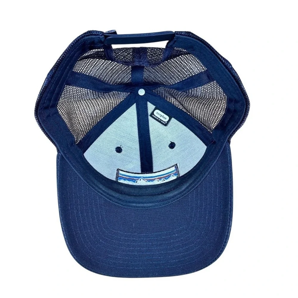Patagonia‎ Trucker Hat Unisex One Size Blue Mesh Snapback Outdoor Casual